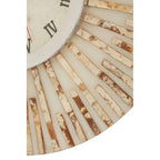 Palu 50cm Dia Natural Shell Wall Clock