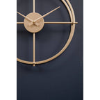 Kent 40cm Dia Small Gold Finish Wall Clock