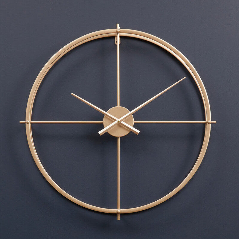 Kent 60cm Dia Large Gold Finish Wall Clock