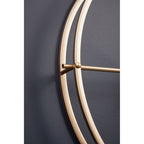 Kent 60cm Dia Large Gold Finish Wall Clock