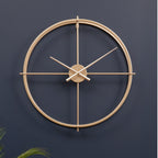Kent 60cm Dia Large Gold Finish Wall Clock