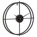 Kent 40cm Dia Small Black Finish Wall Clock