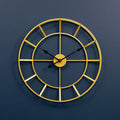 Kent 60cm Dia Large Gold Finish Metal Wall Clock