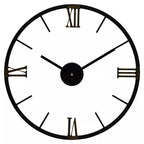 Kent 70cm Dia Round Black Metal Wall Clock