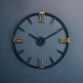 Kent 70cm Dia Round Black Metal Wall Clock