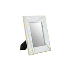 White Marble with Gold Inlay 5x7 Photo Frame | Sena