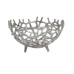 Silver Finish Bowl | Prato