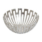 Small Silver Finish Bowl | Delphi