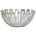 Small Silver Finish Bowl | Delphi