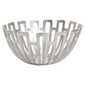 Large Silver Finish Bowl | Delphi