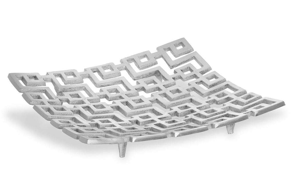 Small Plate in Silver Finish | Delphi
