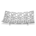 Small Plate in Silver Finish | Delphi