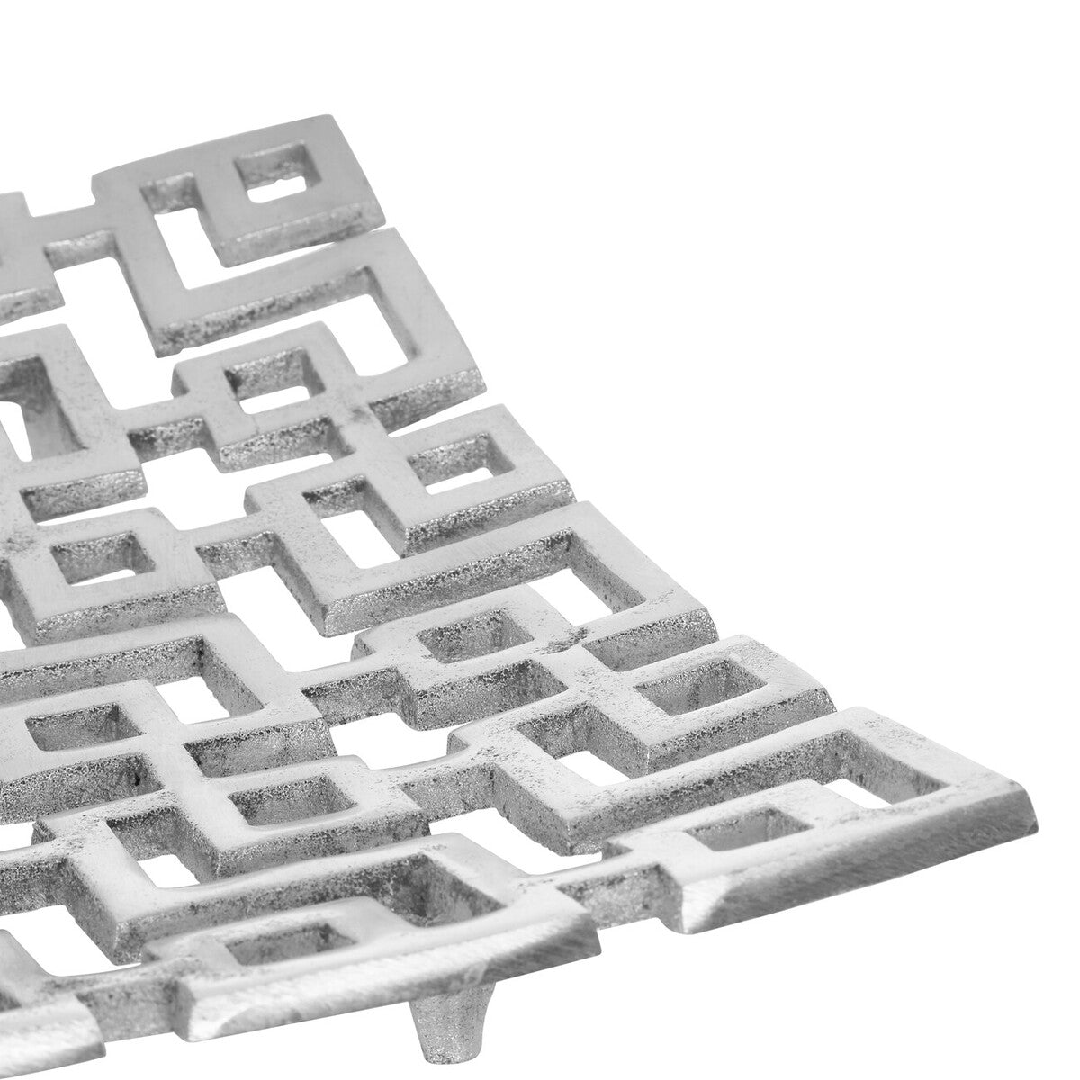 Small Plate in Silver Finish | Delphi