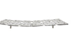 Large Plate in Silver Finish | Delphi