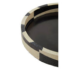 Black and White Round Tray | Ezra