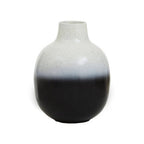 Small Black and White Ombre Vase | Ramus