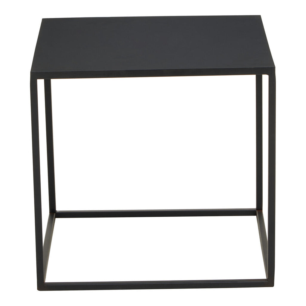 Three Piece Black and White Ombre Coffee Table Set with Slim Metal Frame | Ramus