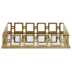 Rectangle Gold Mirror Tray | Rhoda