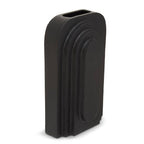 Tall Matt Black Finish Vase | Hapax