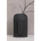 Tall Matt Black Finish Vase | Hapax
