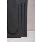Tall Matt Black Finish Vase | Hapax