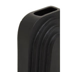 Tall Matt Black Finish Vase | Hapax