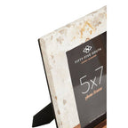 Olena Marble and Acacia 5In X 7In Large Photo Frame