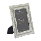 Hiba Silver Finish Bamboo Effect 5In x 7In Photo Frame