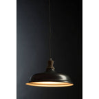 Small Pendant Light with Zinc Finish | Oslo