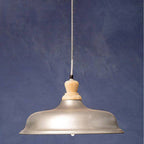 Small Pendant Light with Zinc Finish | Oslo