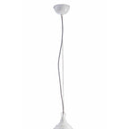 Large White Bell Shaped Pendant Light | Oslo