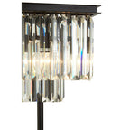 Iron and Crystal Table Lamp | Kensington Townhouse