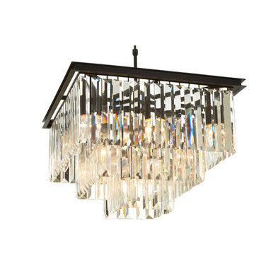 Multi Crystal Pendant Light | Kensington Townhouse