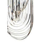 Long Glass Swirl Chandelier | Kensington Townhouse