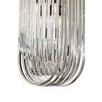 Long Glass Swirl Chandelier | Kensington Townhouse