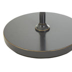 Black Finish Floor Lamp with Gauze Shade | Hampstead
