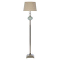 Floor Lamp with Linen Shade | Ulyana