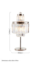 8 Bulbs Table Lamp | Kensington Townhouse