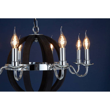 Kensington Townhouse Rounded Chandelier
