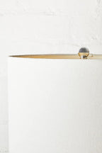 Glass Table Lamp with Cream Shade | Franklyn