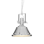 Medium Chrome Pendant Light | Lexington