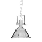 Medium Chrome Pendant Light | Lexington