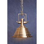 Medium Chrome Pendant Light | Lexington