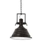 Black and Silver Pendant Light | Lexington