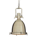 Large Antique Brass Pendant Light | Lexington