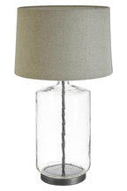 Table Lamp with Grey and Black Shade | Unita