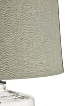 Table Lamp with Grey and Black Shade | Unita