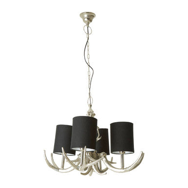 4 Shade Chandelier | Antler