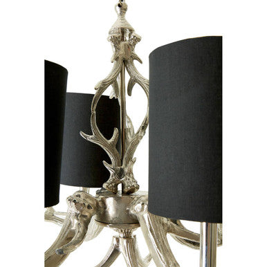 4 Shade Chandelier | Antler