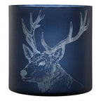 Large Blue Candle Holder | Stag